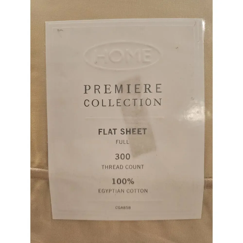 Target Home‎ lot 3 sheet 2-Flat 1-fitted 300 thread Egyptian Cotton Wheat NOS